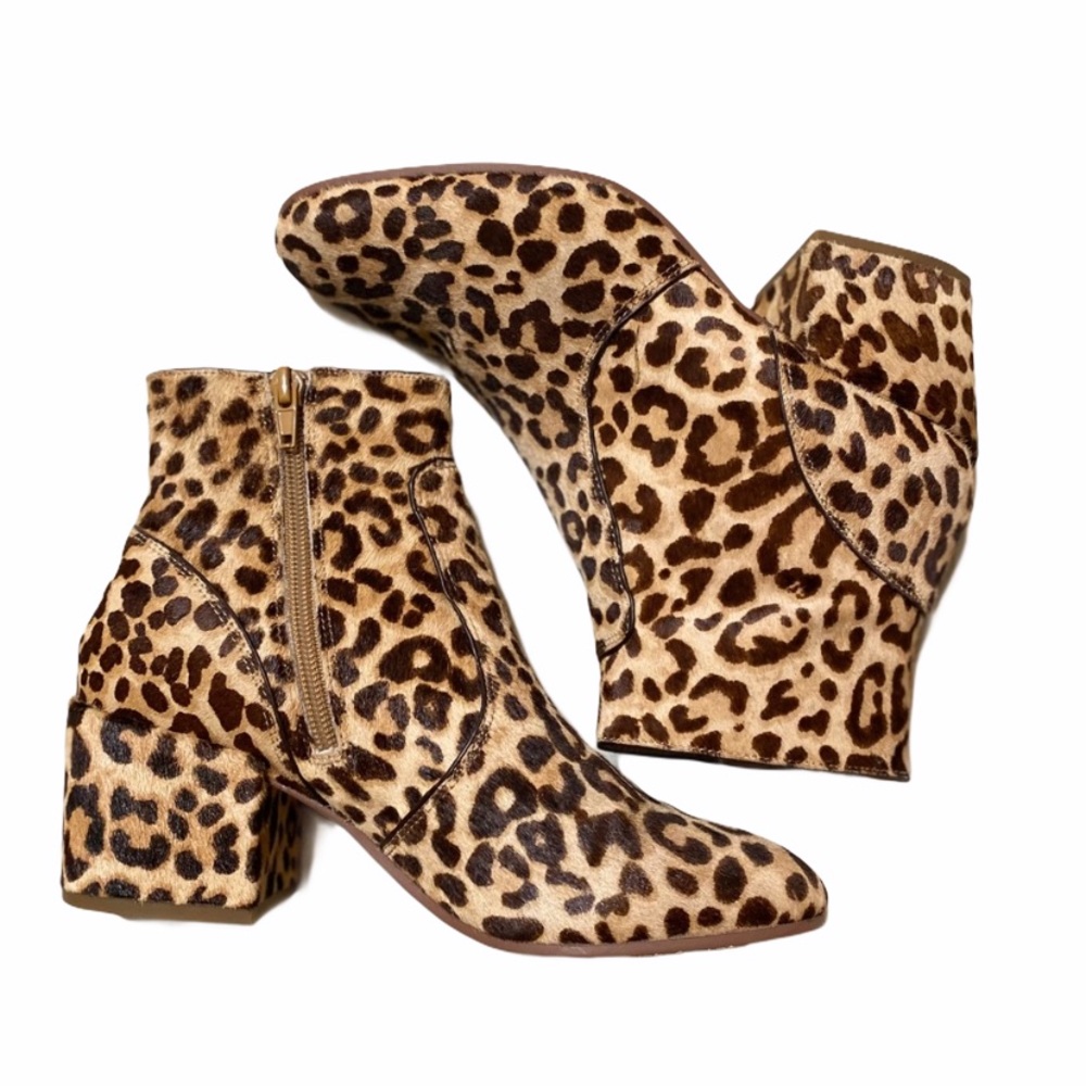 Steve Madden Kristina Leopard Booties